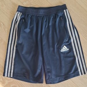 Adidas Men's Blue Athletic Shorts - Small